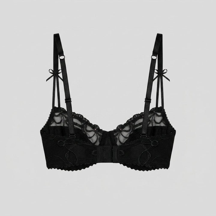 Nora Balconette Bra | Padded Tulle, Stylish Design