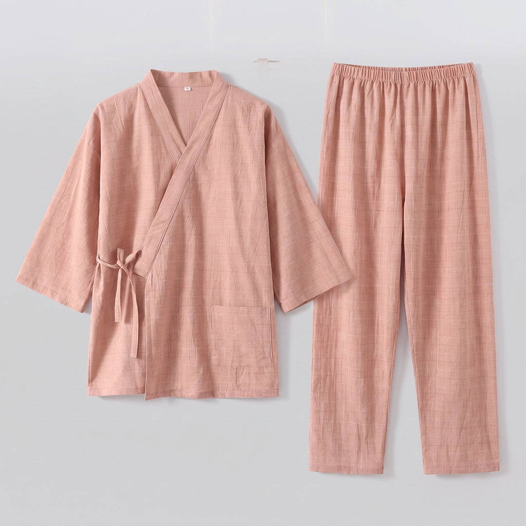 Nuku Linen Wrap Set | Lightweight, Relaxed Fit, Kimono-Inspired