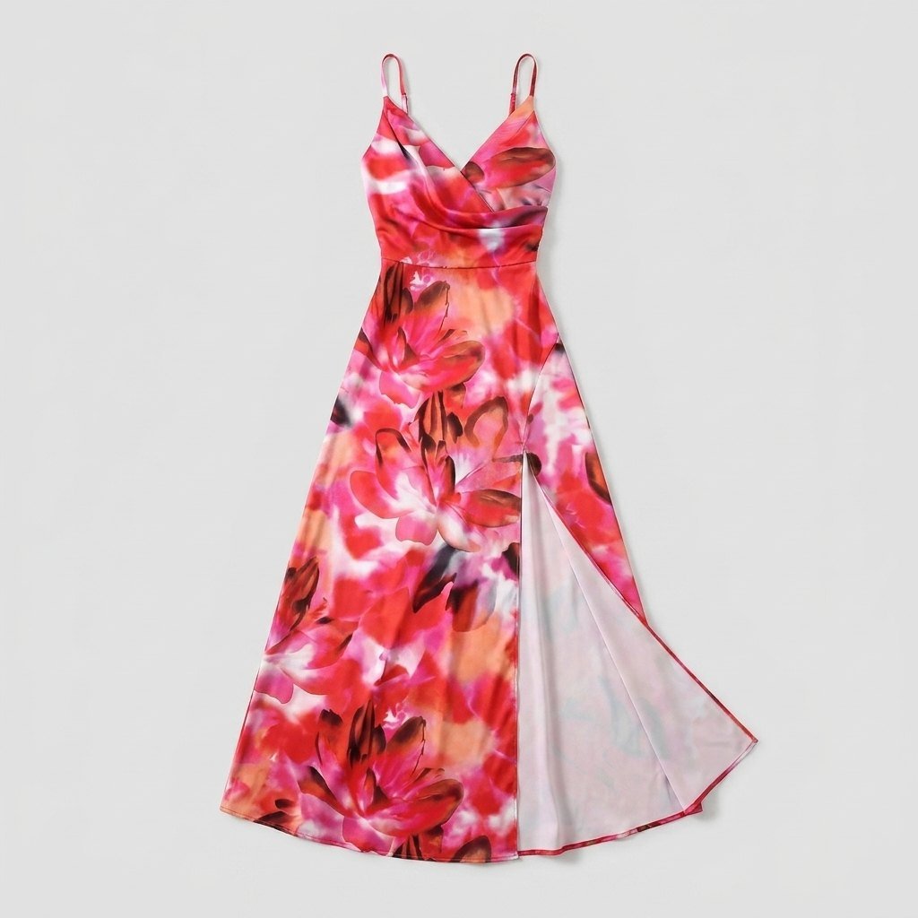 Oriana | Maxi Dress Ombré Print, Lightweight Fabric, Elegant Slit