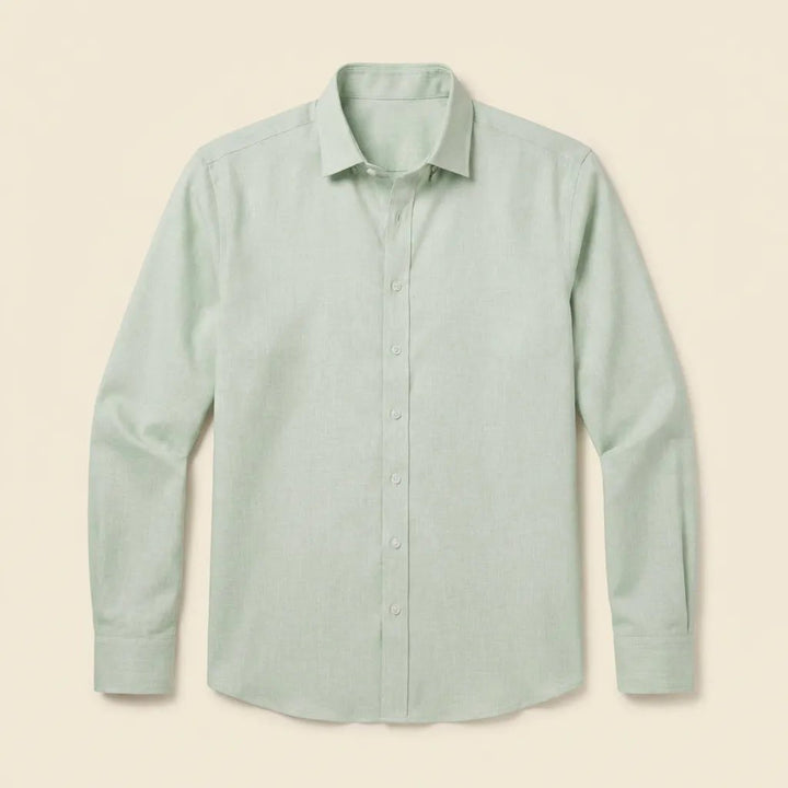 Paxon Men's Shirt | Performance Stretch, Wrinkle-Resistant Green
