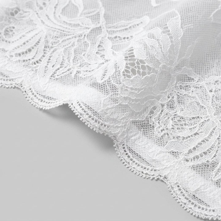 Pera Lace Bra | Unlined, Full-Figure Support, Soft Lace Cups