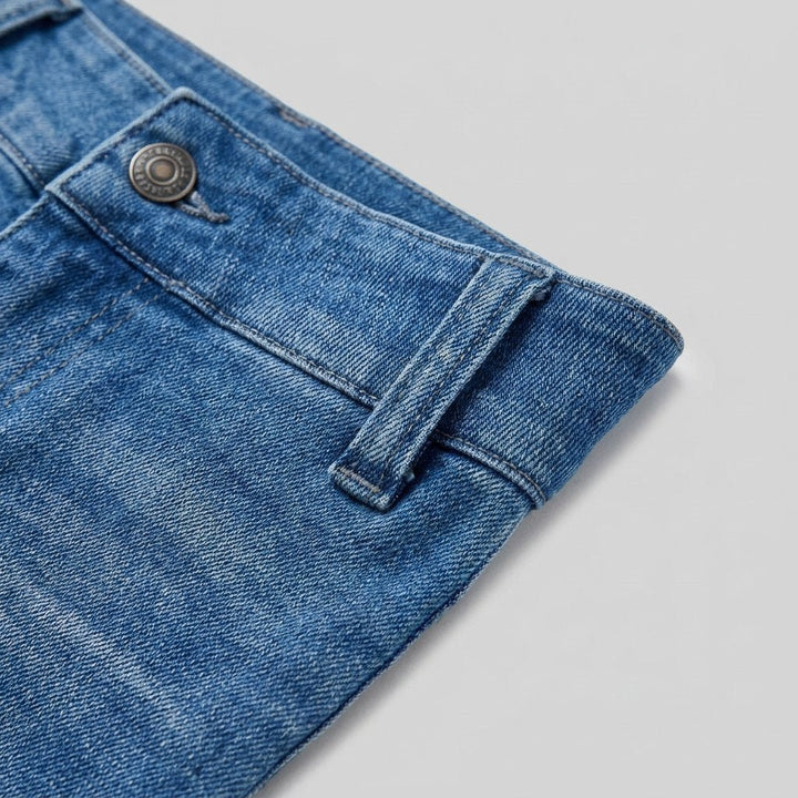 Polo Wide Leg Jeans | High Waisted Stretch Denim, Black