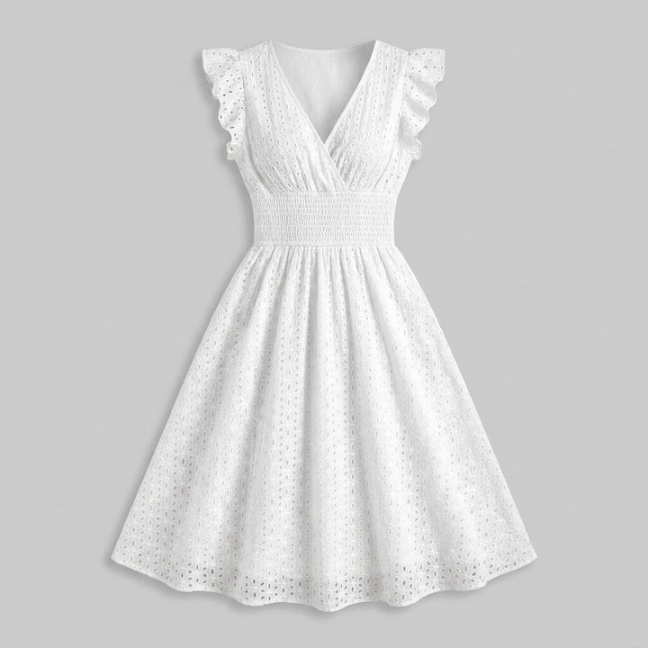 Pride | Flutter Sleeve Dress Lightweight Summer Wedding Guest Dress