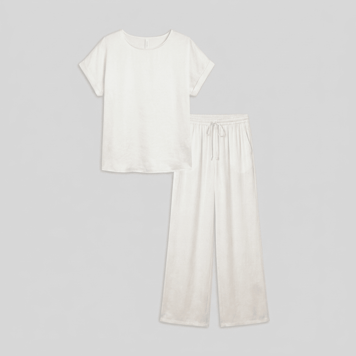 Ravina Two Piece Set | Silky Fabric, Relaxed Fit Co Ord Sets Women