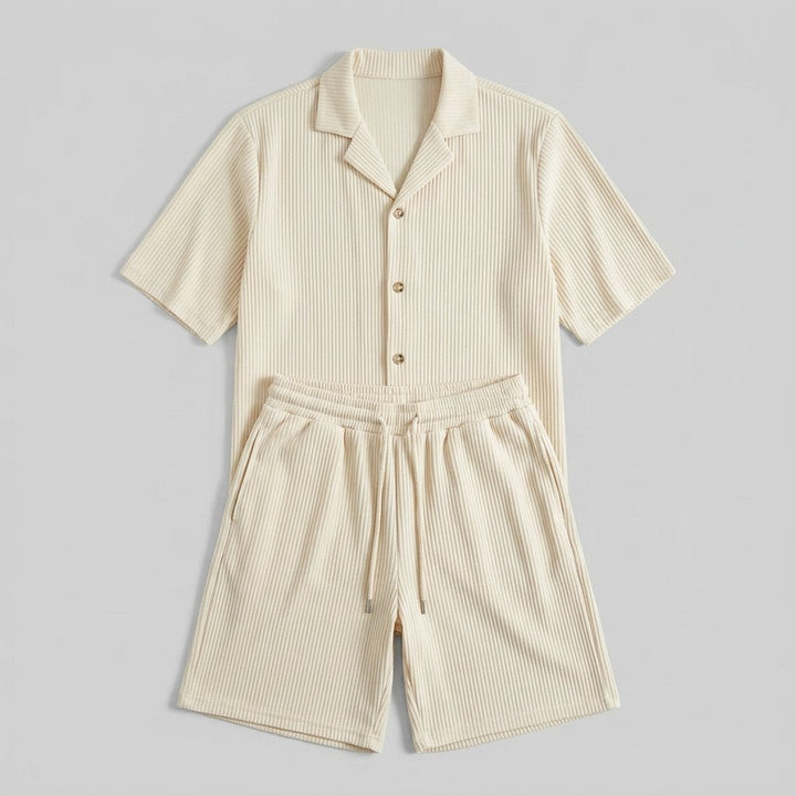 Relaxtic Shirt and Shorts Set | Lightweight, Relaxed Fit for Men