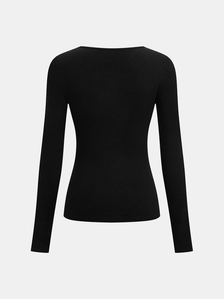 Riva | Women's Shirt Asymmetric Long Sleeve, Slim Fit