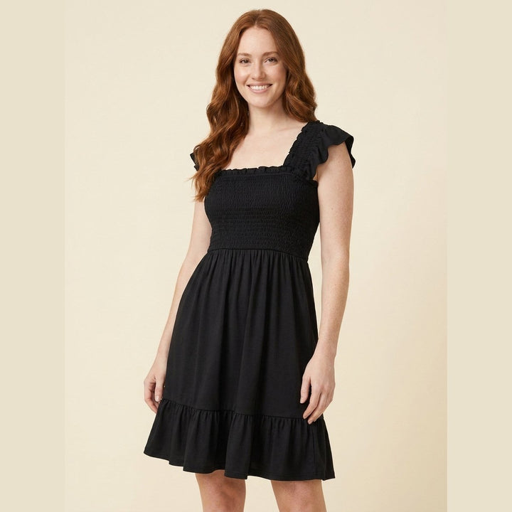 Rosa A-Line Dress black