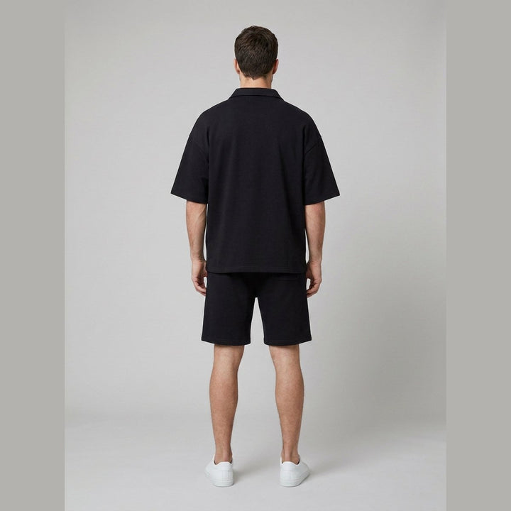 Rover | Lounge Set Relaxed Fit, Smooth Fabric, Zip-Collar