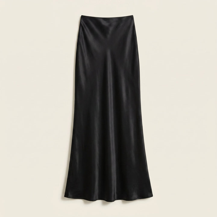 Satin Maxi Skirt | Elegant Design, Regular Fit for Women