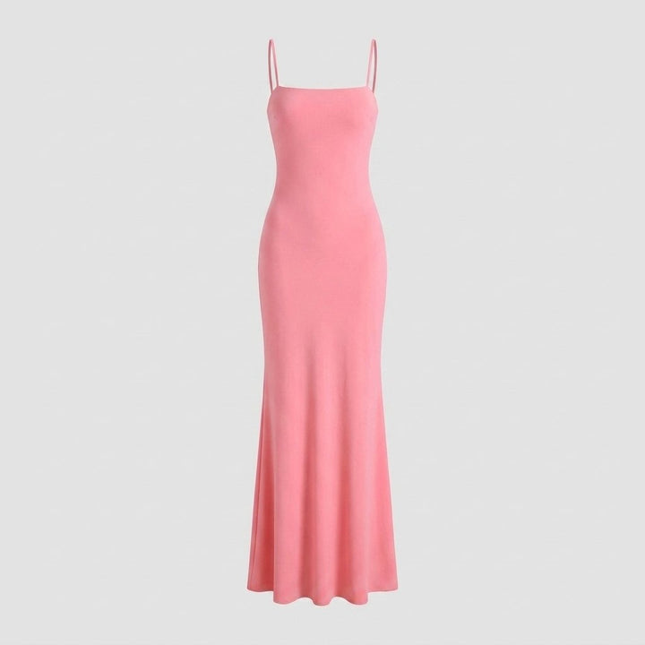 Sera | Evening Gown Square Neck, Maxi Length, High-Quality Fabric