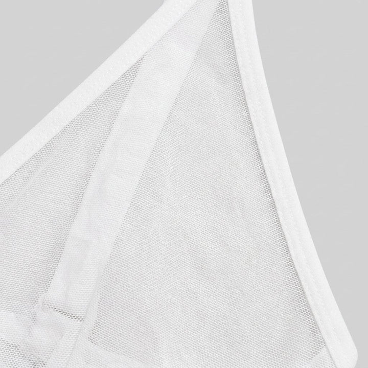 Sieve Triangle Bra | Sheer Belgian Power Micromesh, Wireless Design