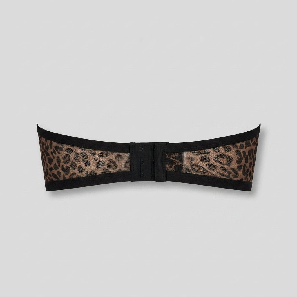 Sleek Balconette Bra | Strapless Underwire Design, Breathable Mesh