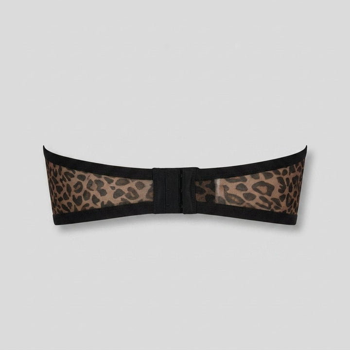 Sleek Balconette Bra | Strapless Underwire Design, Breathable Mesh