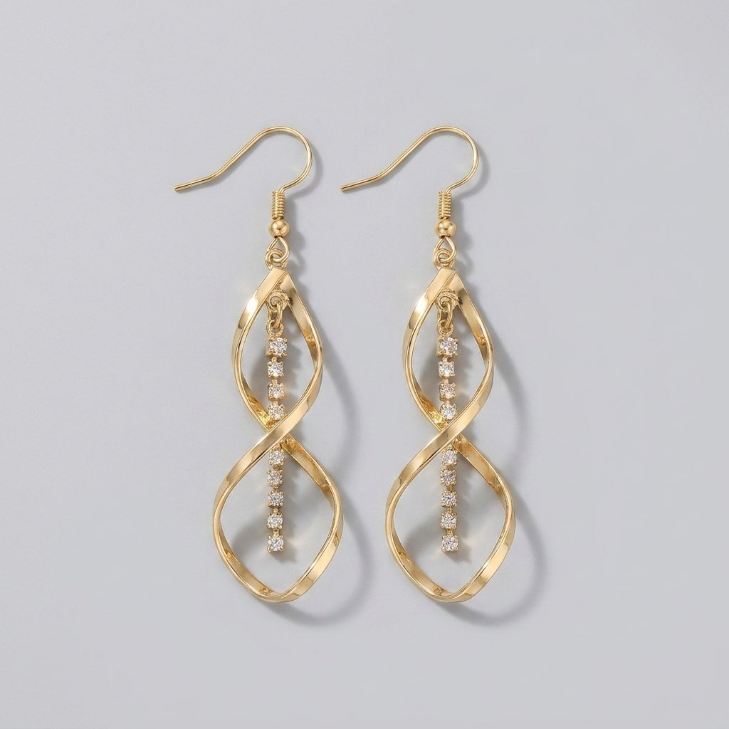 Solania | Hanging earrings with feminine movement