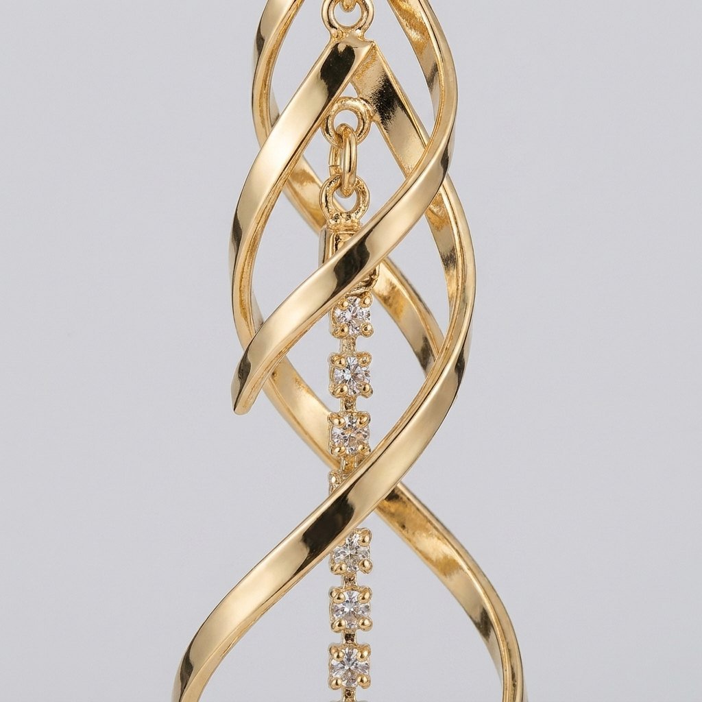 Solania | Hanging earrings with feminine movement