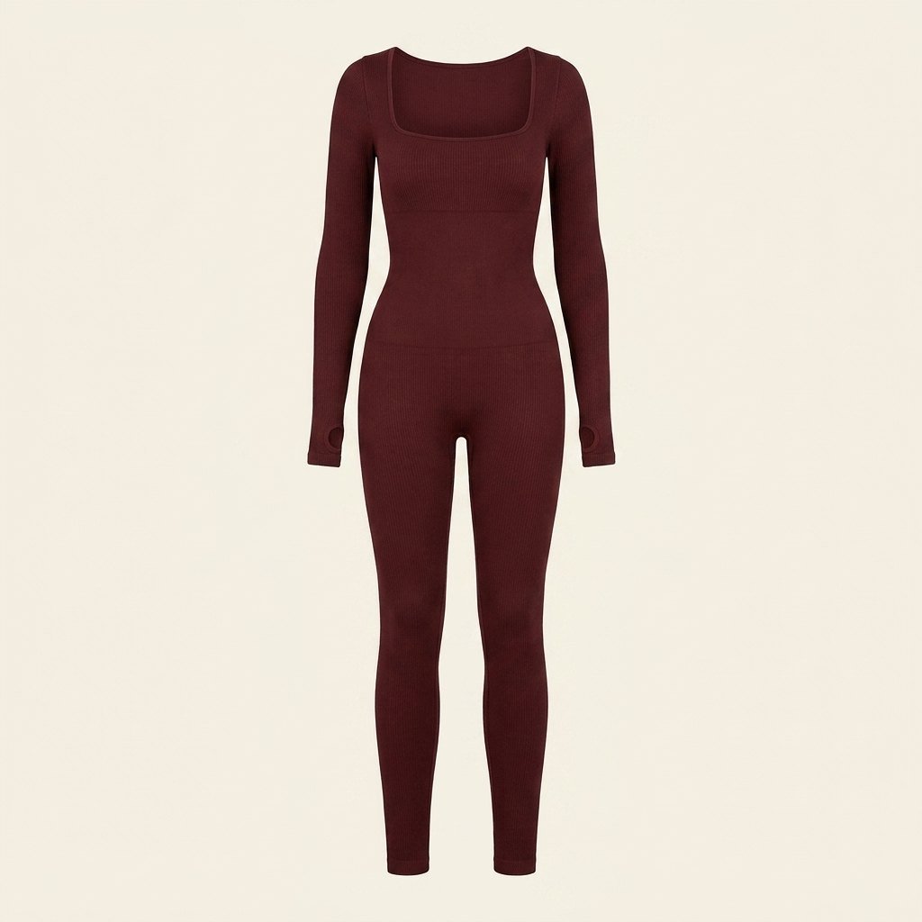 Soleil | Jumpsuit Women Elegant, Body-Con Fit, Thumb Hole Design