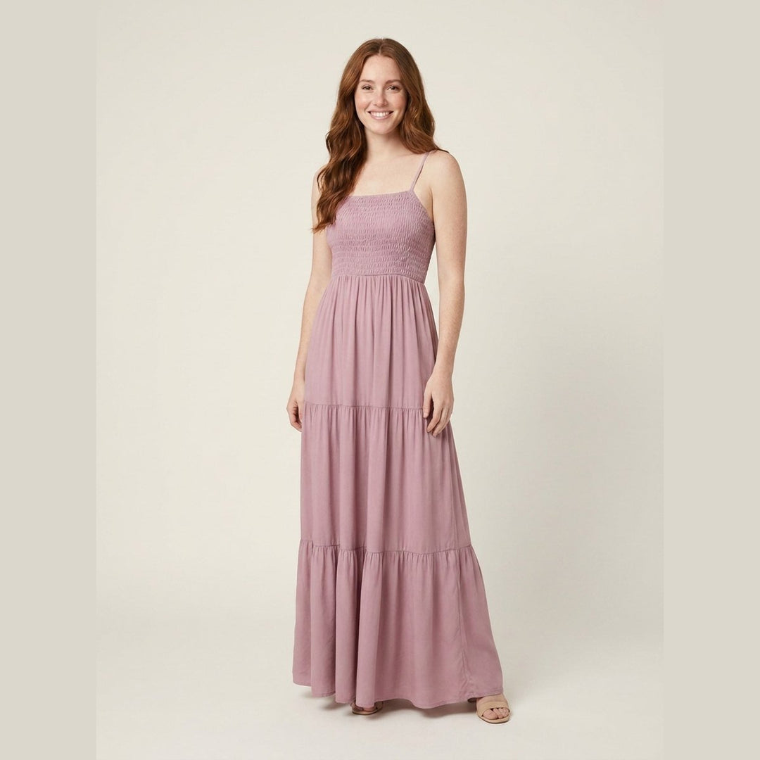 Soleil boho summer dress pink