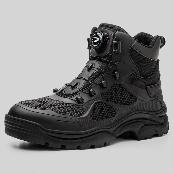 Steel protection and Kevlar sole