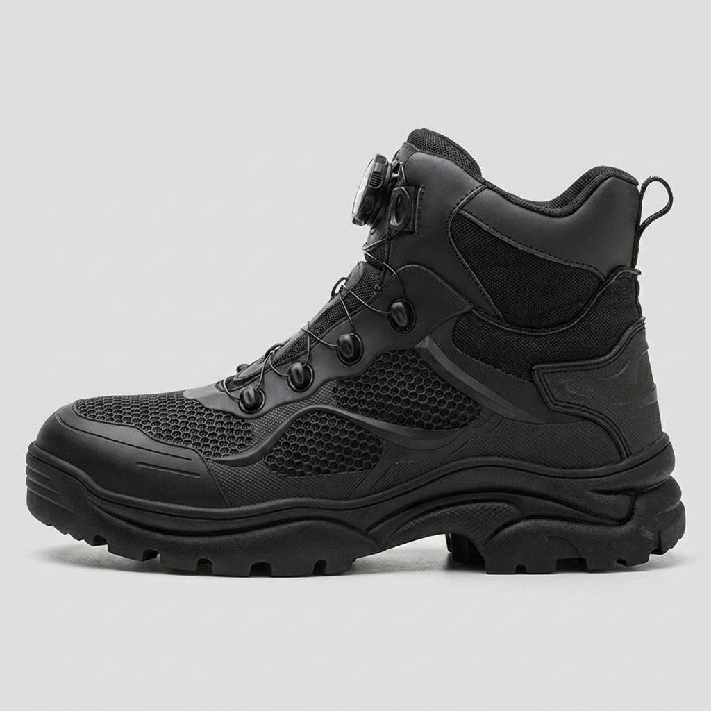 Steel protection and Kevlar sole