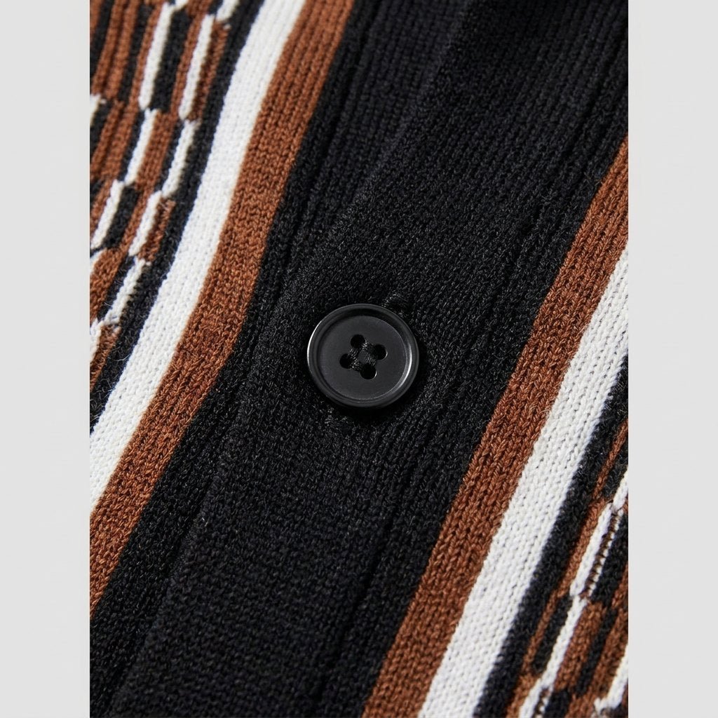 Tango | Men's Suit Knitted Fabric, Regular Fit, Monochromatic Design