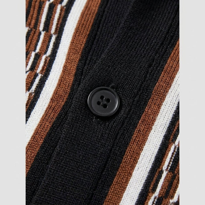 Tango | Men's Suit Knitted Fabric, Regular Fit, Monochromatic Design