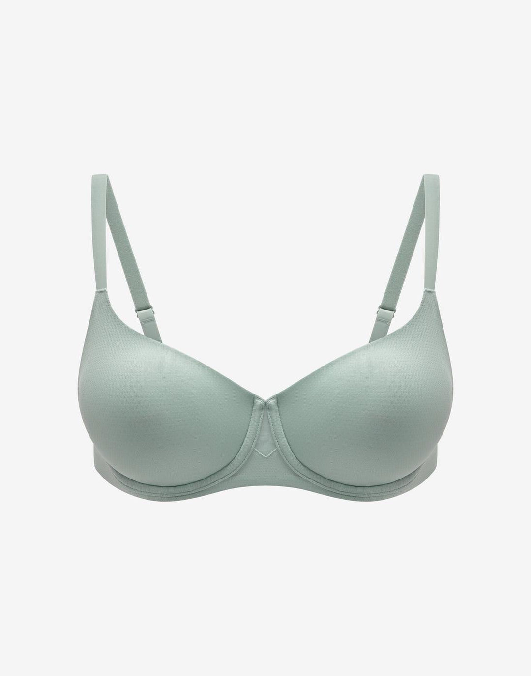 Tempura T-Shirt Bra air sage front view
