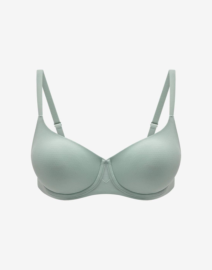 Tempura T-Shirt Bra air sage front view