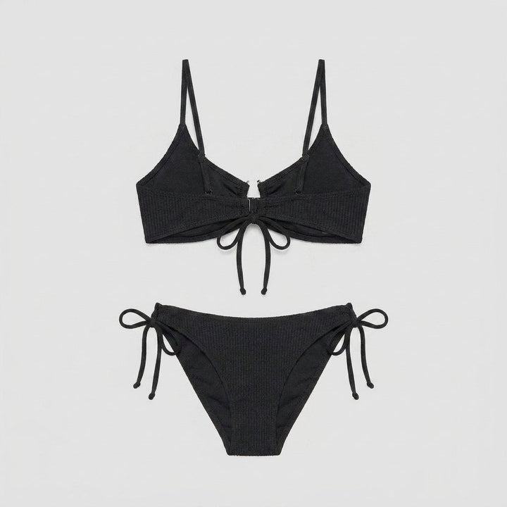 Tera Bikini Set | Textured Quick-Dry, Adjustable Fit