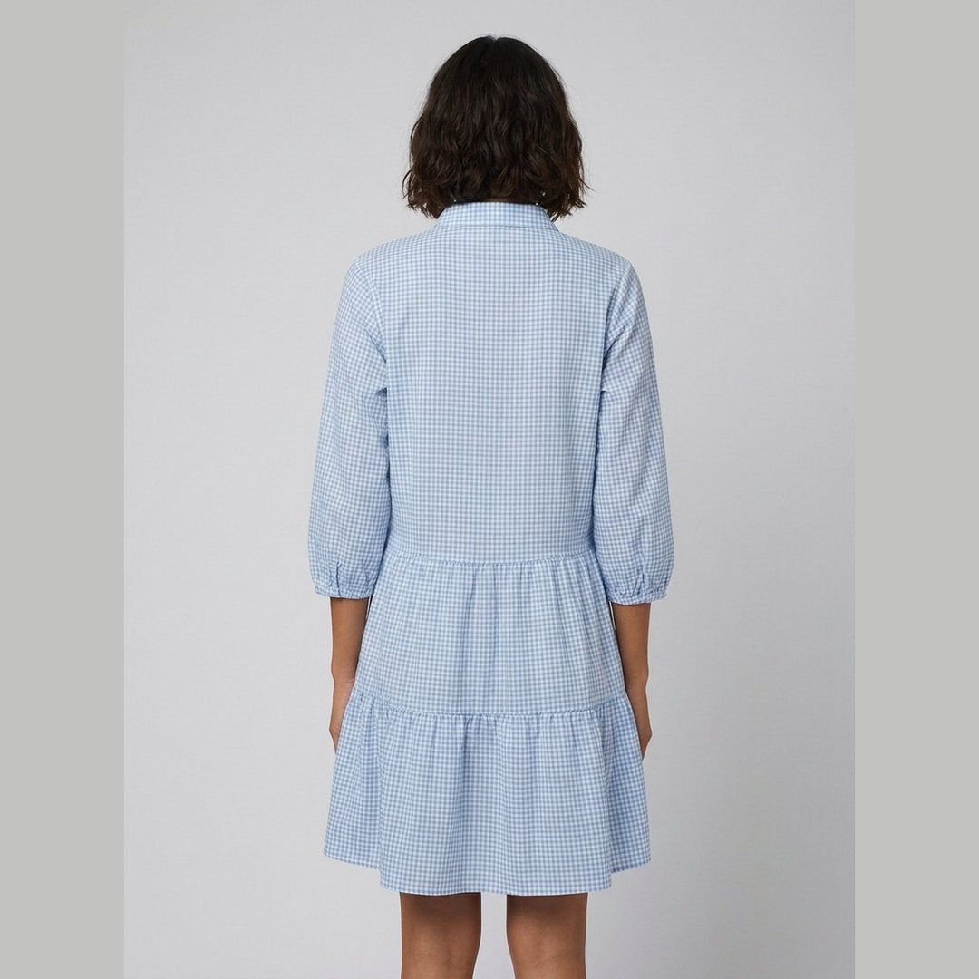 Tula Checkered Dress | Lightweight, Flowing Summer Dress for Women