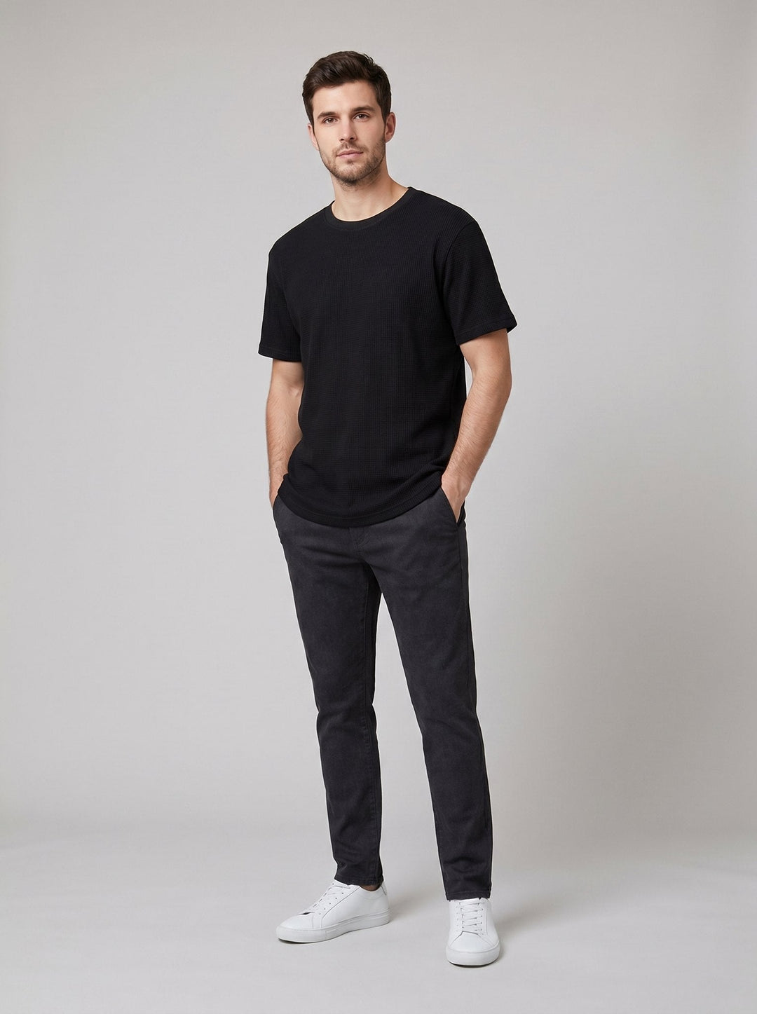 Vero | Men's Shirt Breathable Micro-Grid Fabric, Lightweight Comfort