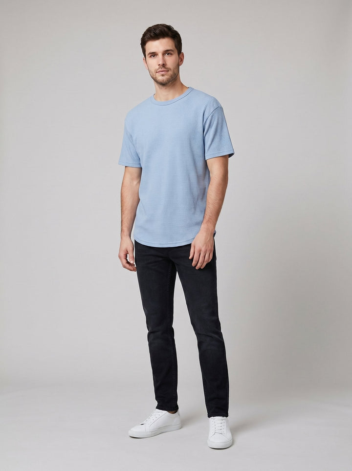 Vero | Men's Shirt Breathable Micro-Grid Fabric, Lightweight Comfort
