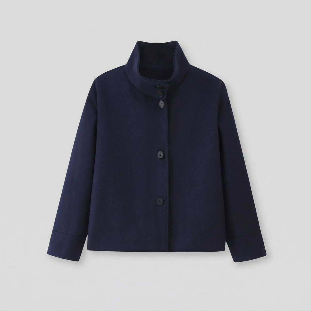 Virellea | Jacket Soft Wool-Blend, Boxy Silhouette