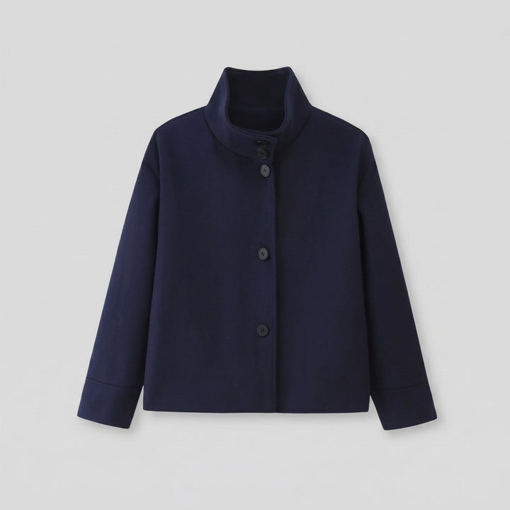 Virellea | Jacket Soft Wool-Blend, Boxy Silhouette