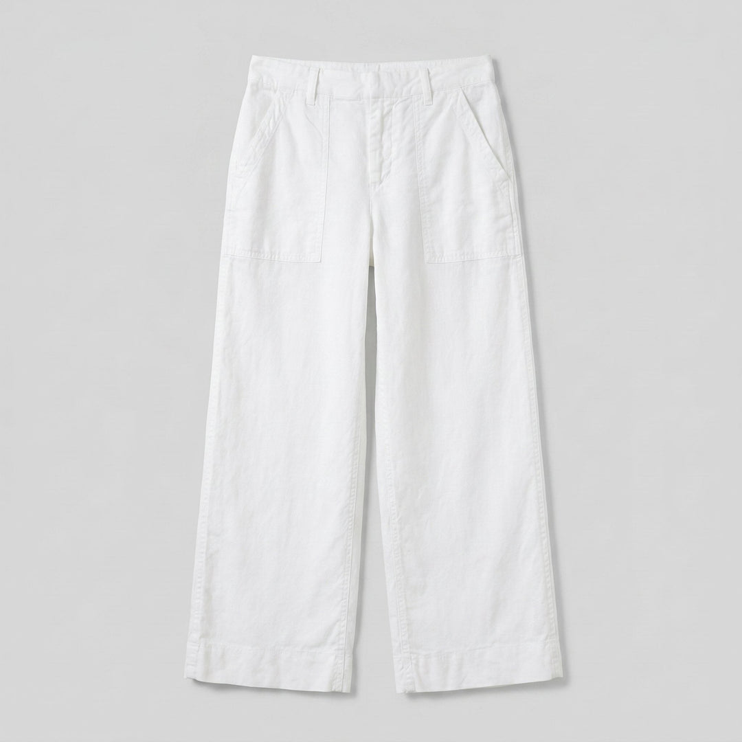 Wexford Linen Pants | Wide Leg, Italian Performance, Patch Pocket