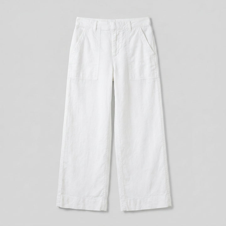 Wexford Linen Pants | Wide Leg, Italian Performance, Patch Pocket