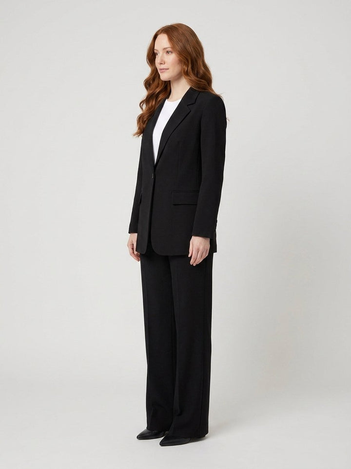 Wisteria | Women's Suit Tailored Blazer and Pantalon Set, High-Quality Fabric