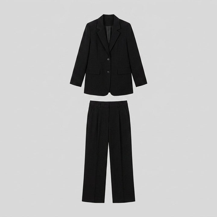 Wisteria | Women's Suit Tailored Blazer and Pantalon Set, High-Quality Fabric
