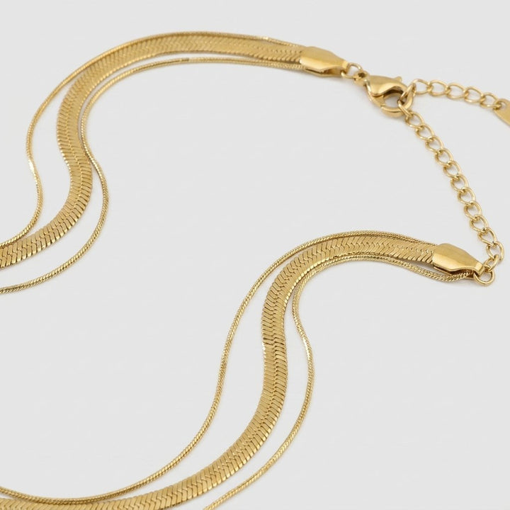 Zafina layered necklace