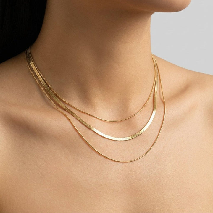 Zafina layered necklace