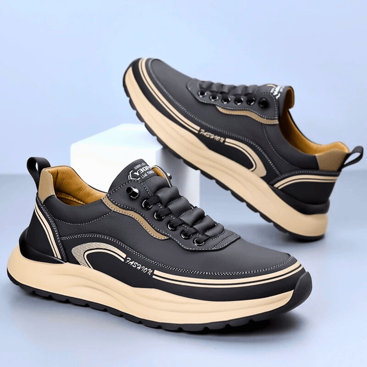 Brixton Sneaker | Premium Leather, Cushioned Sole